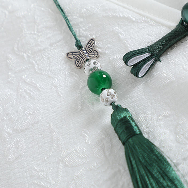 Vintage Hose mit weitem Bein und Schnallen-Quastenoberteil - image 7