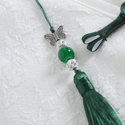 Vintage Hose mit weitem Bein und Schnallen-Quastenoberteil - image 7