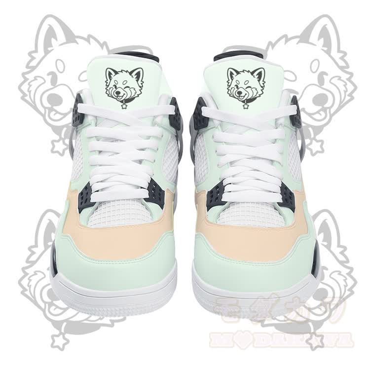 Wink Fox Graphic Modakawa Schnürschuhe mit Luftpolsterung - Grün - 48 - image 6