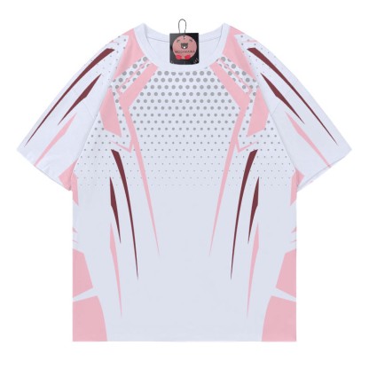 Modakawa-T-Shirt mit Cyberpunk-Mecha-Print