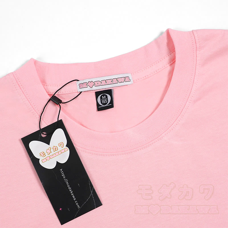 Modakawa T-Shirt mit Katzenmotiv aus 100 % Baumwolle - image 3