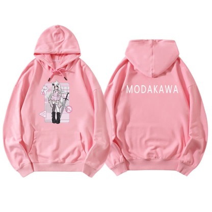 MODAKAWA X airii.exe – Lockerer Kapuzenpullover mit Kitty-Girl-Buchstabendruck - Pink A - 5XL - image 6