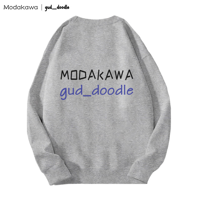 MODAKAWA X gud_doodle Kitty Chicken Print Rundhals-Sweatshirt - image 2