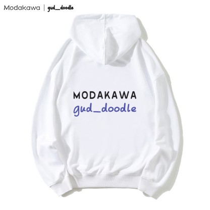 MODAKAWA X gud_doodle Lockerer Hoodie mit Kitty-Hai-Print - image 2