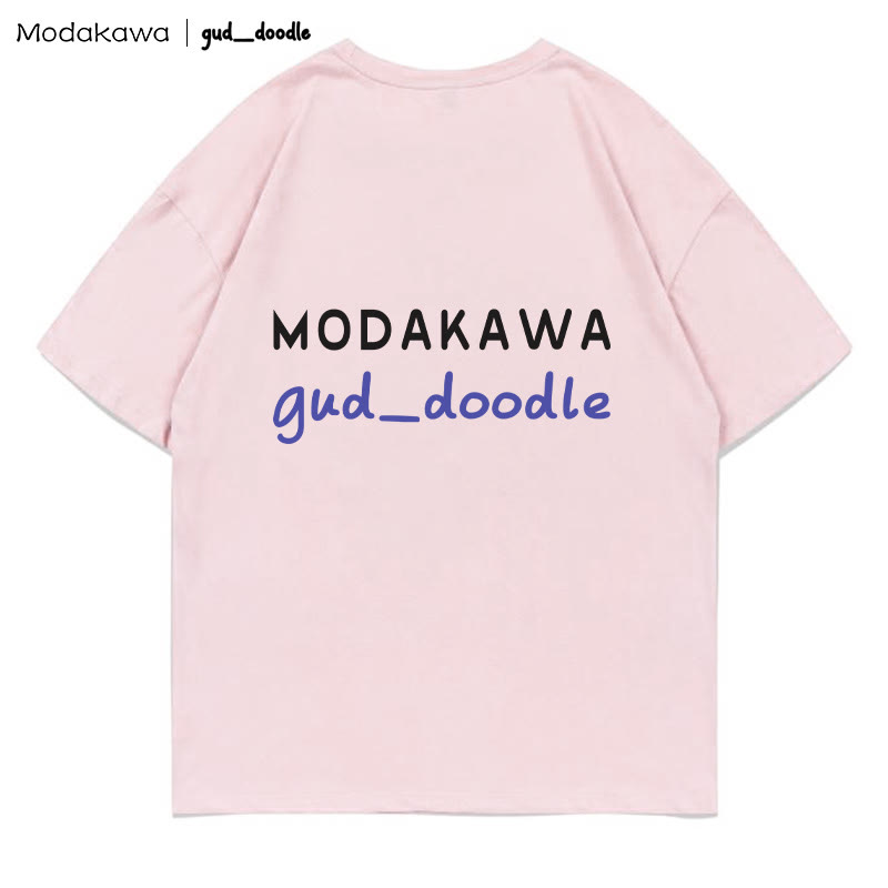 MODAKAWA X gud_doodle T-Shirt mit Kitty-Hai-Print - image 2