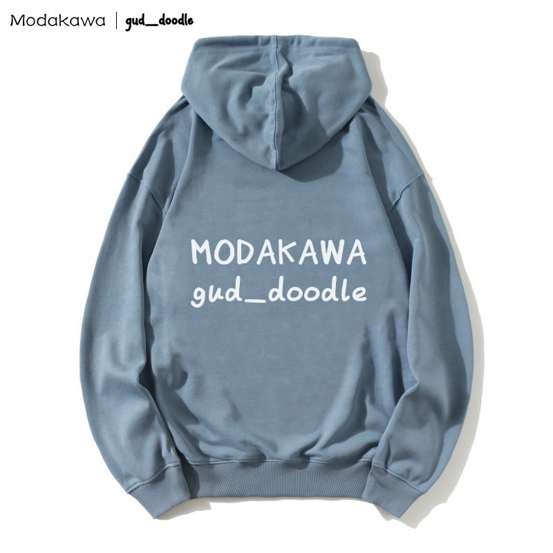 MODAKAWA X gud_doodle – Lockerer Hoodie mit Kitten-Print - image 2