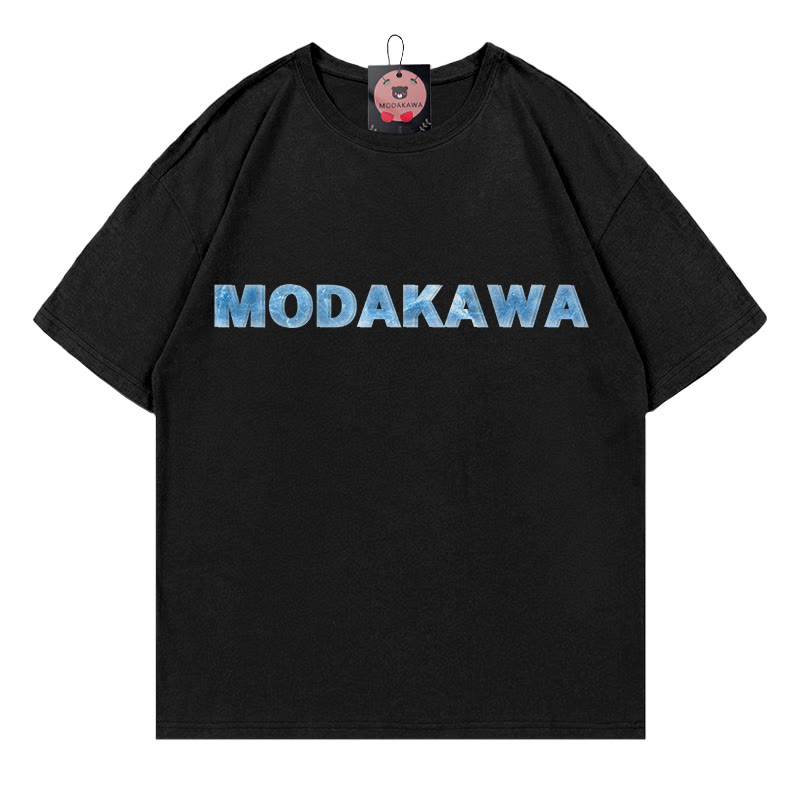 Modakawa T-Shirt mit M Eiscreme-Buchstabenprint - image 2