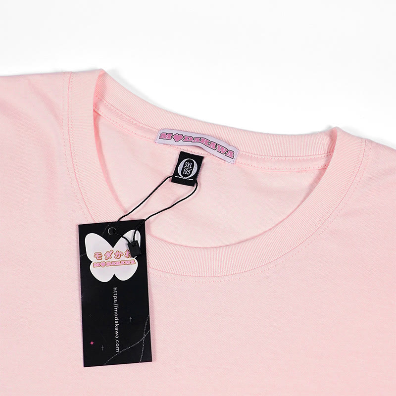 Modakawa T-Shirt mit Fuchs-Print aus 100 % Baumwolle - image 6