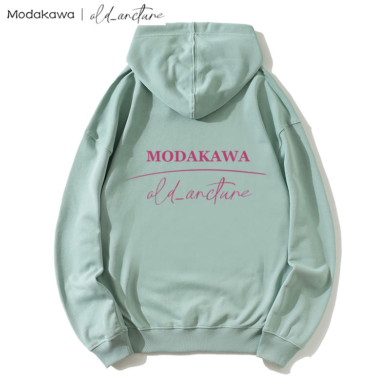 MODAKAWA X old_arcture Rose Angel Parfümflasche Buchstabendruck Modakawa Lockerer Hoodie - image 2