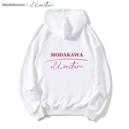 MODAKAWA X old_arcture LOST IN MIND Lockerer Modakawa-Hoodie mit Rosenritter-Print - image 2