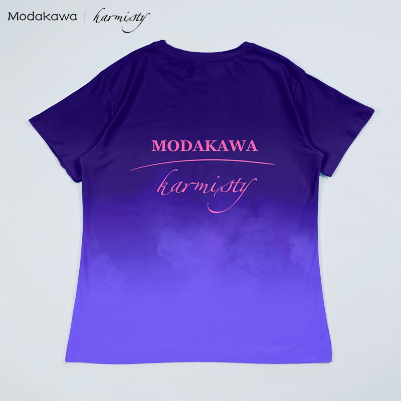 MODAKAWA X karmisty Modakawa-T-Shirt mit Ghost Girl-Buchstabendruck - image 2