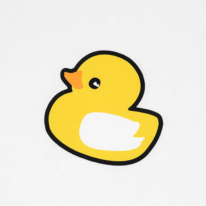 Modakawa-T-Shirt aus 100 % Baumwolle mit Enten-Print - image 2