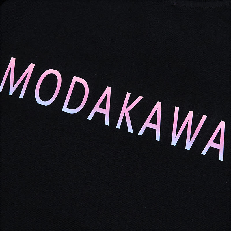 Modakawa Sweatshirt mit Rundhalsausschnitt und Sonnen- und Schmetterlings-Print - image 8