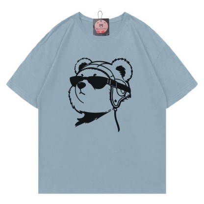 Sonnenbrille Bärenprint T-Shirt - Dusty Blue - 5XL - image 2