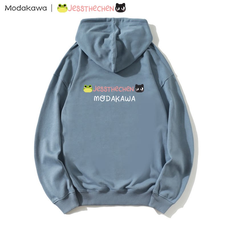MODAKAWA X jessthechen – Lockerer Hoodie mit „Weather“-Print - image 2