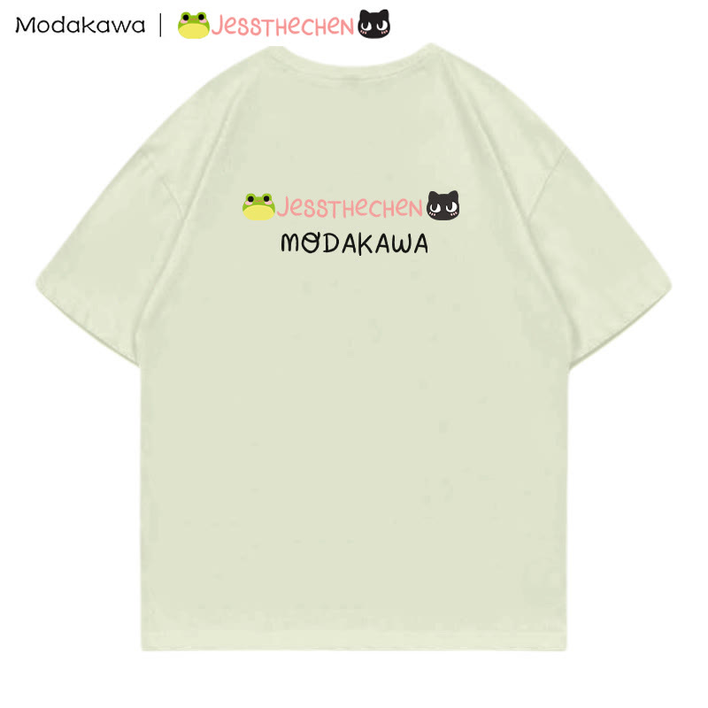 MODAKAWA X jessthechen Kitty Print T-Shirt - image 2