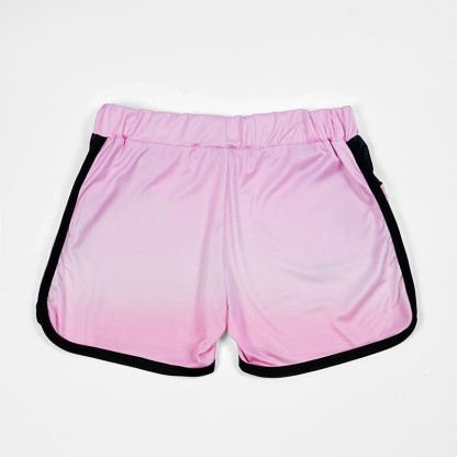 Modakawa Shorts mit Farbverlauf und Sakura-Kätzchen-Pfotenabdruck - image 4