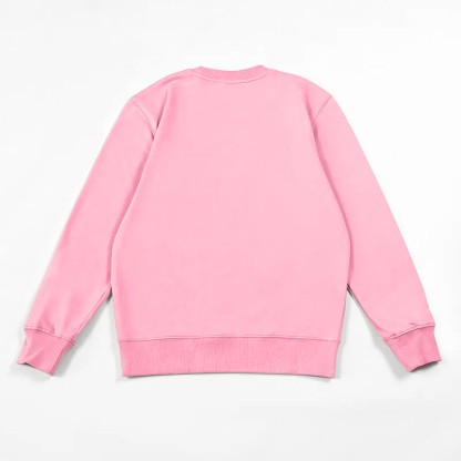 Modakawa Sweatshirt mit Rundhalsausschnitt und Katzenwelpen-Print - image 8