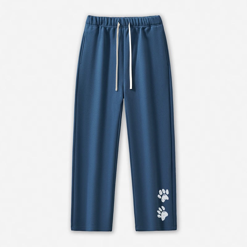 Freizeithose mit Pfotenabdruck - Dark Blue - 5XL - image 2