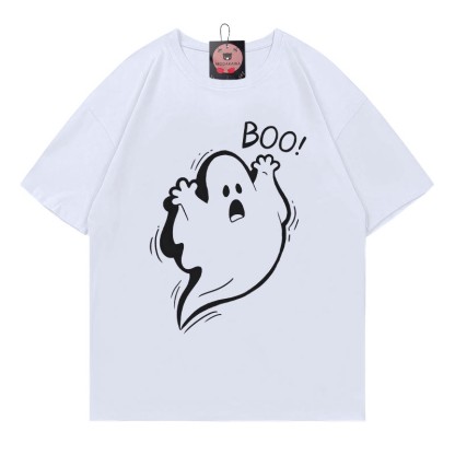 BOO Geister-Print-T-Shirt - White - 5XL - image 2