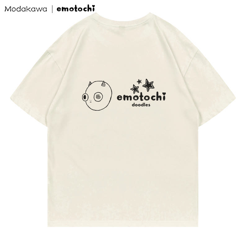 MODAKAWA X emotochi Angel Kitty Print T-Shirt - image 2