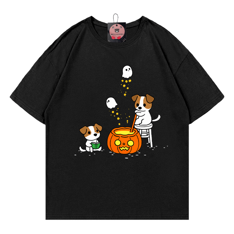 Howl-o-ween Brew Puppy Pumpkin Ghost Grafik-T-Shirt - Black - 5XL - image 3