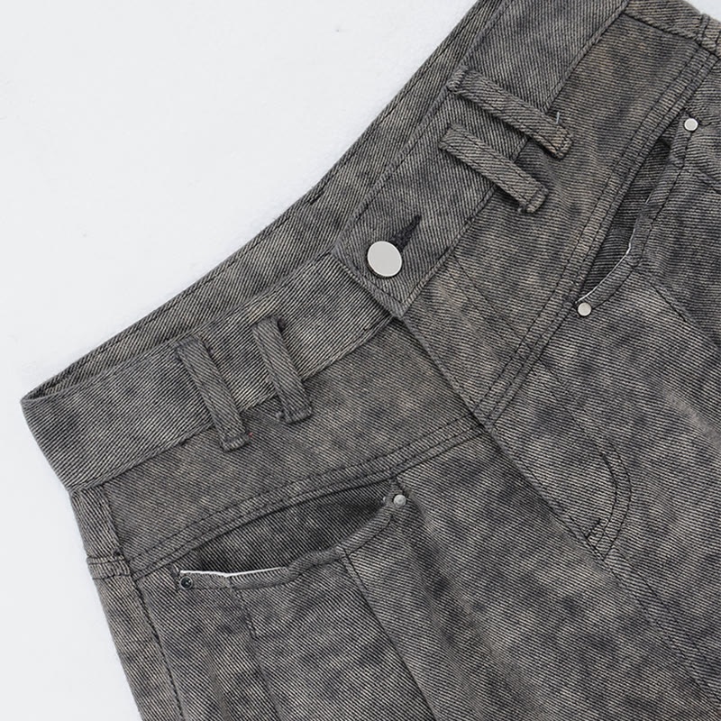 Zweiteiliger Pullover mit Kreuzstrickmuster und Hose mit weitem Bein - image 10