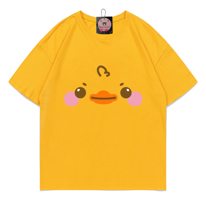 T-Shirt mit Entenmuster - Yellow - 5XL - image 3