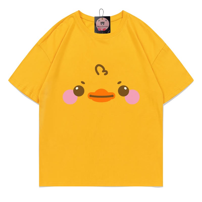 T-Shirt mit Entenmuster - Yellow - 5XL - image 3