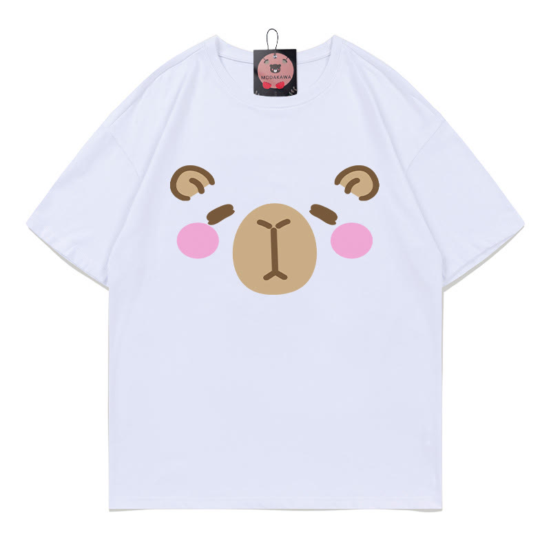 T-Shirt mit Capybara-Print - White - 5XL - image 5