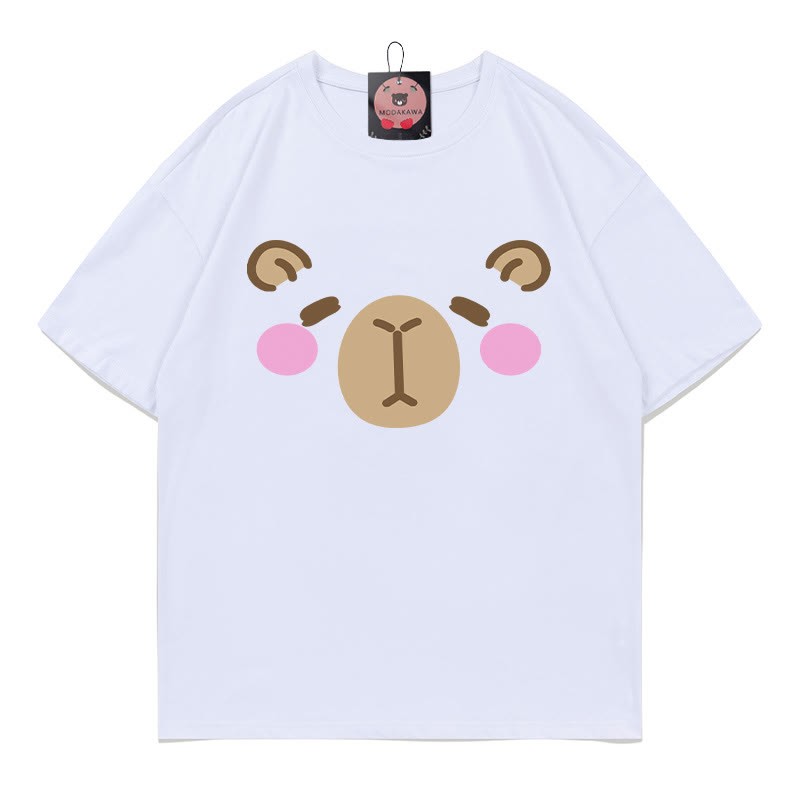 T-Shirt mit Capybara-Print - White - 5XL - image 5