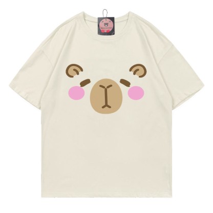 T-Shirt mit Capybara-Print - Beige - 5XL - image 1