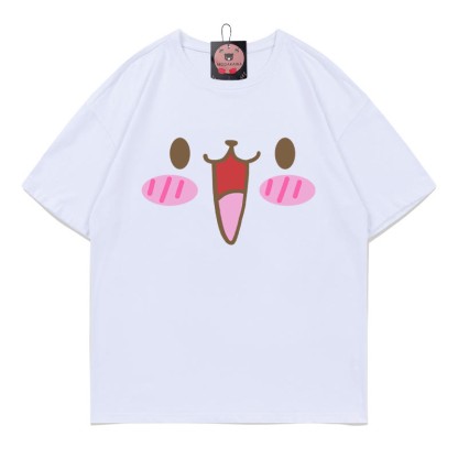 T-Shirt mit Hasenmuster - White - 5XL - image 1