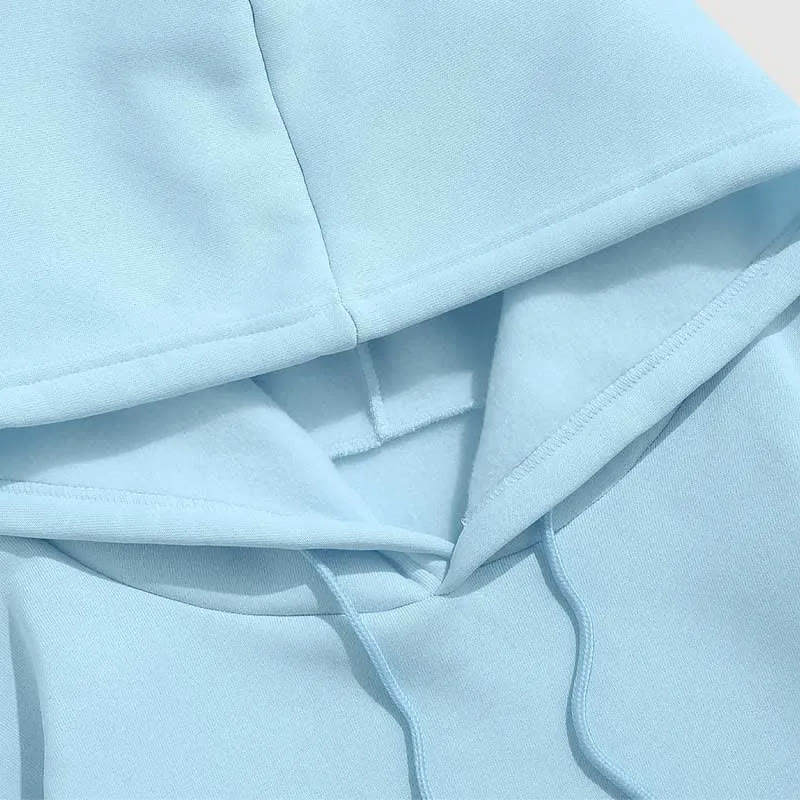 ERROR 404 MOTIVATION NICHT GEFUNDEN Plüsch-Kapuzenpullover mit Hai-Print und Taschen - image 2