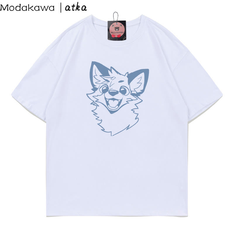T-Shirt-Hosenrock mit Fuchs-Print - T-shirt - 2XL - image 2