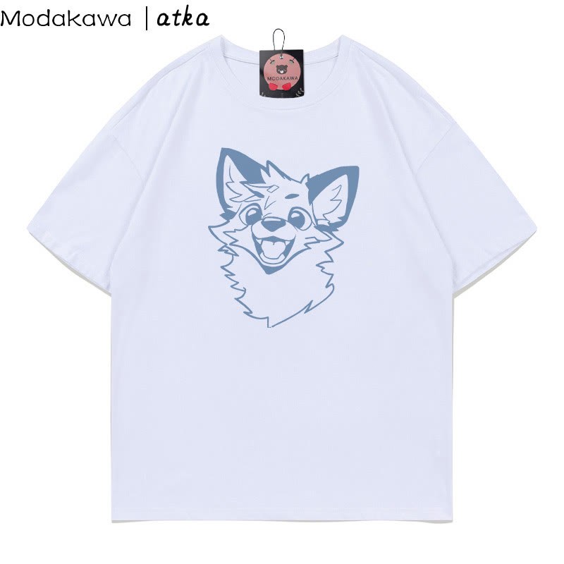 T-Shirt-Hosenrock mit Fuchs-Print - T-shirt - 2XL - image 2