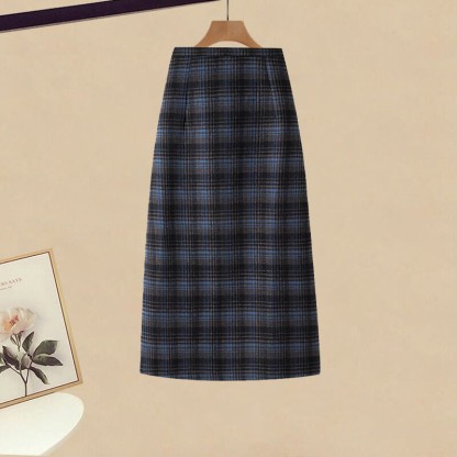 Gefälschtes Partner-Outfit: Pullover und Rock - Plaid Skirt - 2XL - image 6