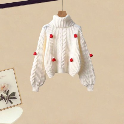 Strickpullover, Hose mit Kordelzug, passendes Outfit - Sweater - 3XL - image 3