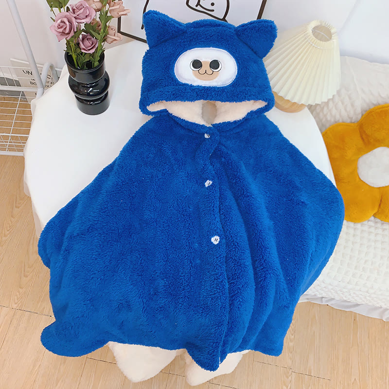 Kitty Plüsch-Pyjama mit Kapuze und Cape - Cape - 2XL - image 1