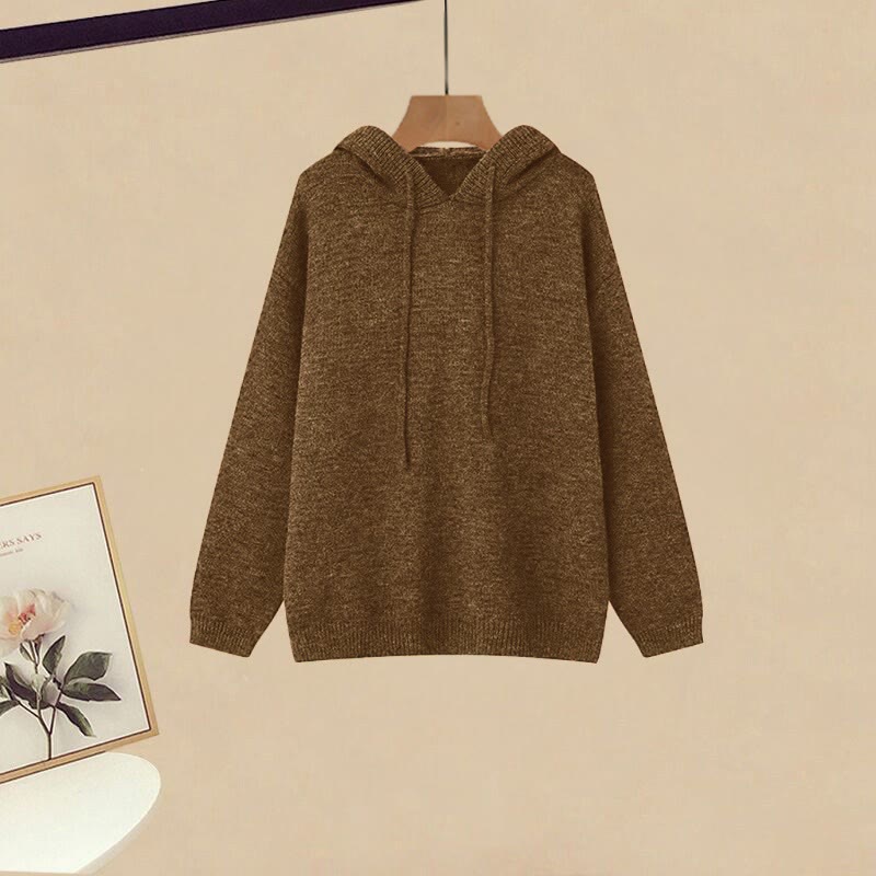 Strickpullover, Karogürtel, Jeans – passendes Outfit - Sweater - XL - image 2