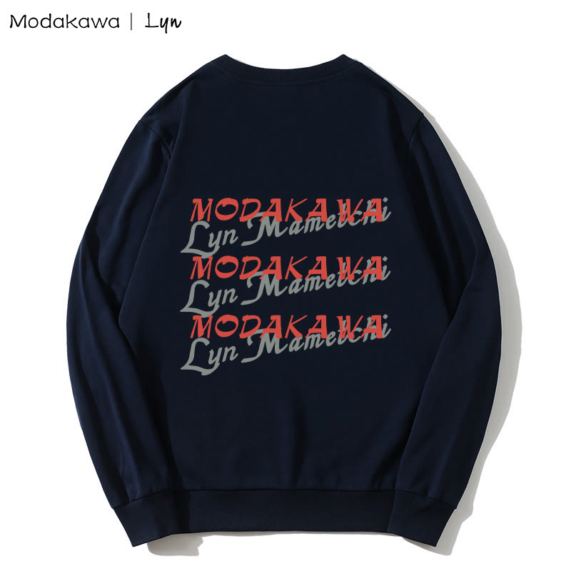 MODAKAWA X Lyn IN LOVE WITH A SHARK Sweatshirt mit Rundkragen und Bunny Girl-Hai-Print - image 2