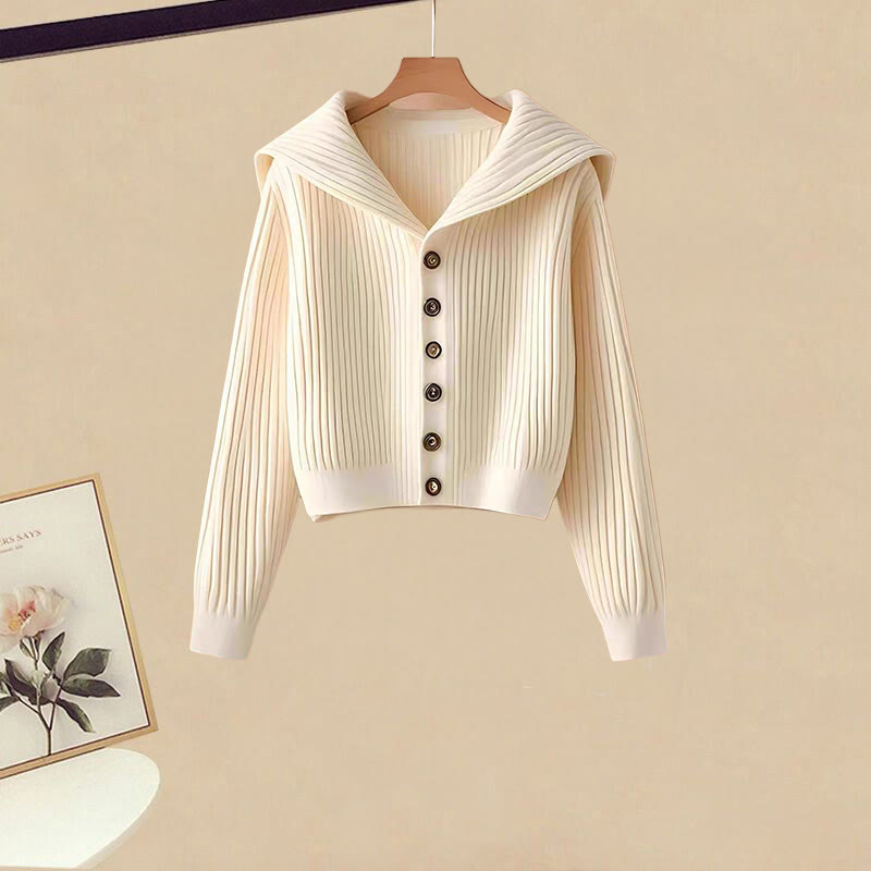 Strickjacke und Rock – passendes Outfit - Cardigan - 3XL - image 2