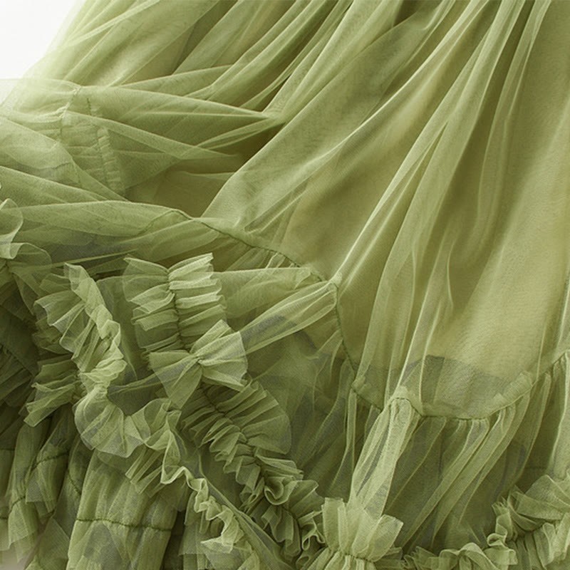 3D-Blumen-Cardigan, passender Tüllrock und Outfit - image 13