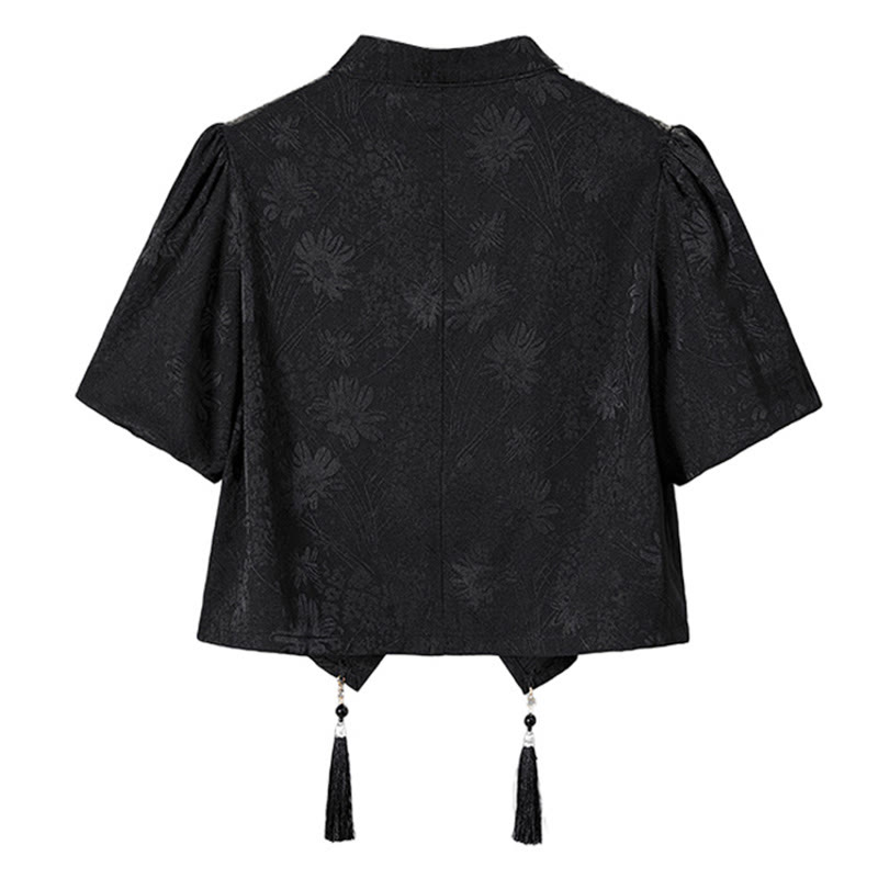 Vintage Schnalle Quaste Shirt Buchstabendruck Pferdegesicht Rock - image 7