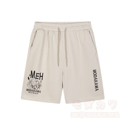 MODAKAWA MEH – Shorts mit „Grumpy Smoking Frog“-Grafik - Aprikose - 5XL - image 1