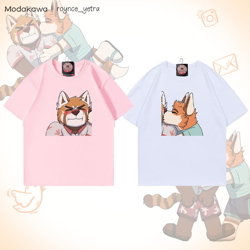 MODAKAWA X roynce_yetra Anderson Kisses Felipe Grafik-T-Shirt - image 1