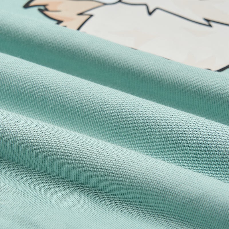 MODAKAWA Smoking Bunny Grafik Streetwear Pullover Hoodie - image 6