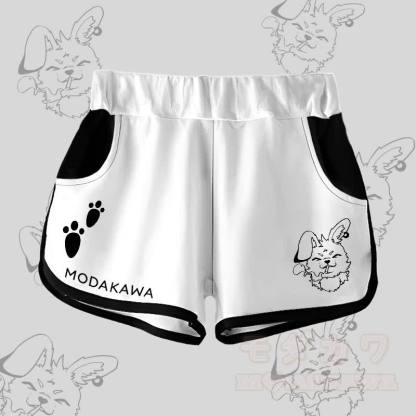 MODAKAWA Nabi Smoking Bunny Gradient Shorts - Weiß - 5XL - image 3