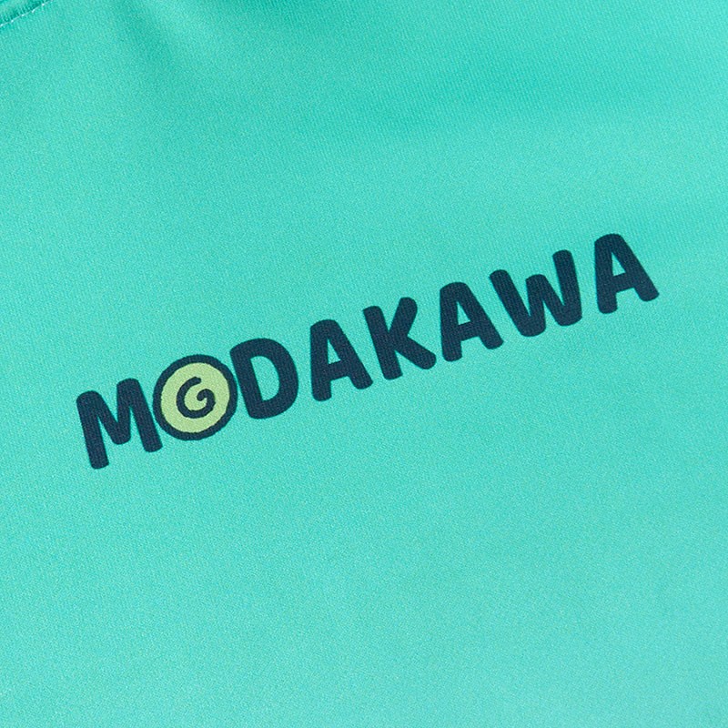 MODAKAWA Kapuzenpulloverkleid mit Farbverlauf und Seitentaschen - image 5