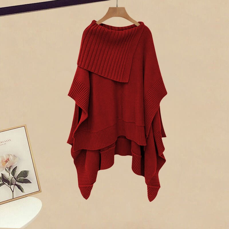 Strickpullover, karierter Meerjungfrauenrock, passendes Outfit - Sweater - XL - image 2